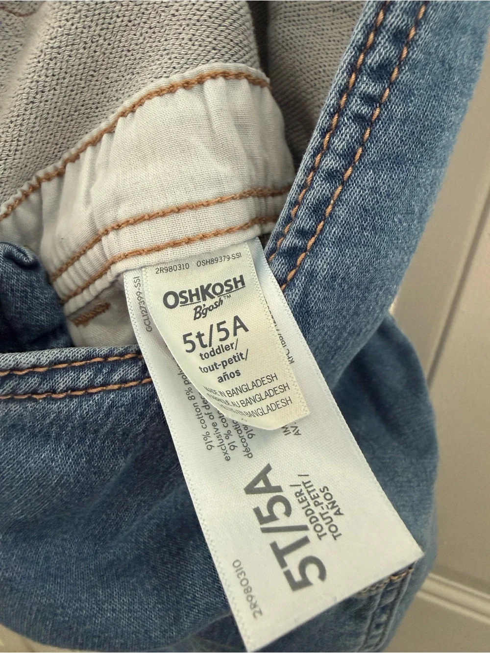 Toddler Denim Overalls